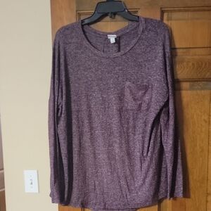 A New Day Purple Long Sleeve Top